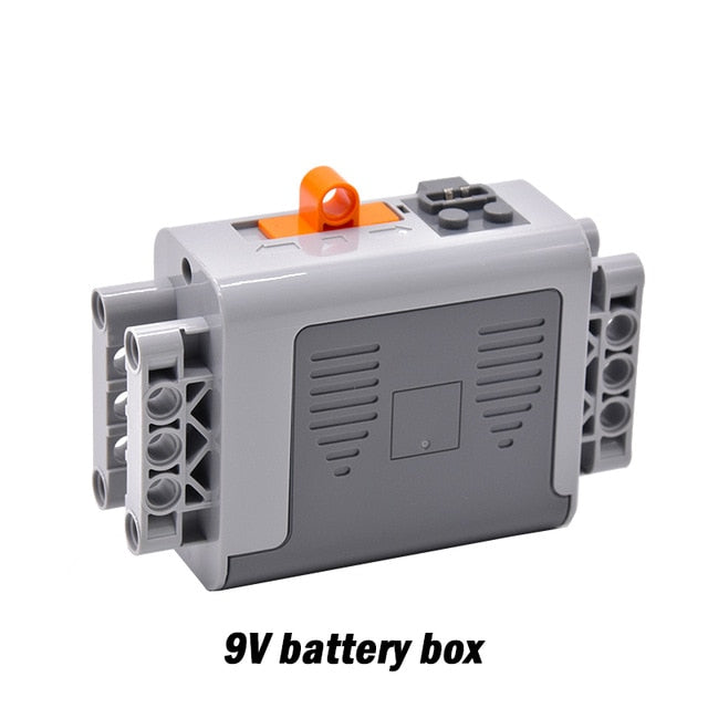 High-tech Power Function Extension Wire Servo Train Motor IR Remote Control Receiver Battery Box Parts For DIY Car Truck